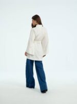 KAFTAN LINHO DETALHE TRANSPARENCIA OFF WHITE - Imagem 3