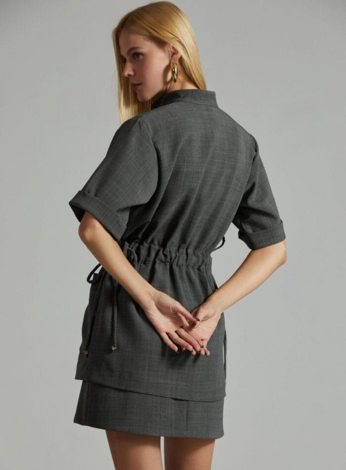 PARKA MELISSA ARM.3 CINZA INTENSO - Imagem 2