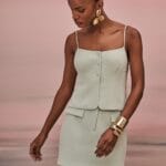 TOP ALCAS COSTAS VAZADA VERDE AGUA