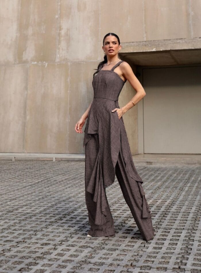 BLUSA FABIANA ARMORIAL CHOCO - Imagem 4