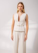 BLUSA CORSELET LUCIE CREAM
