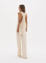 CONJUNTO BLUSA/CALCA ZAYA BEGE ITALIAN - Imagem 2