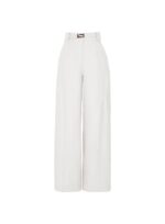 CALCA WIDE LEG CINTO ALFAIATARIA COLORS OFF WHITE - Imagem 3