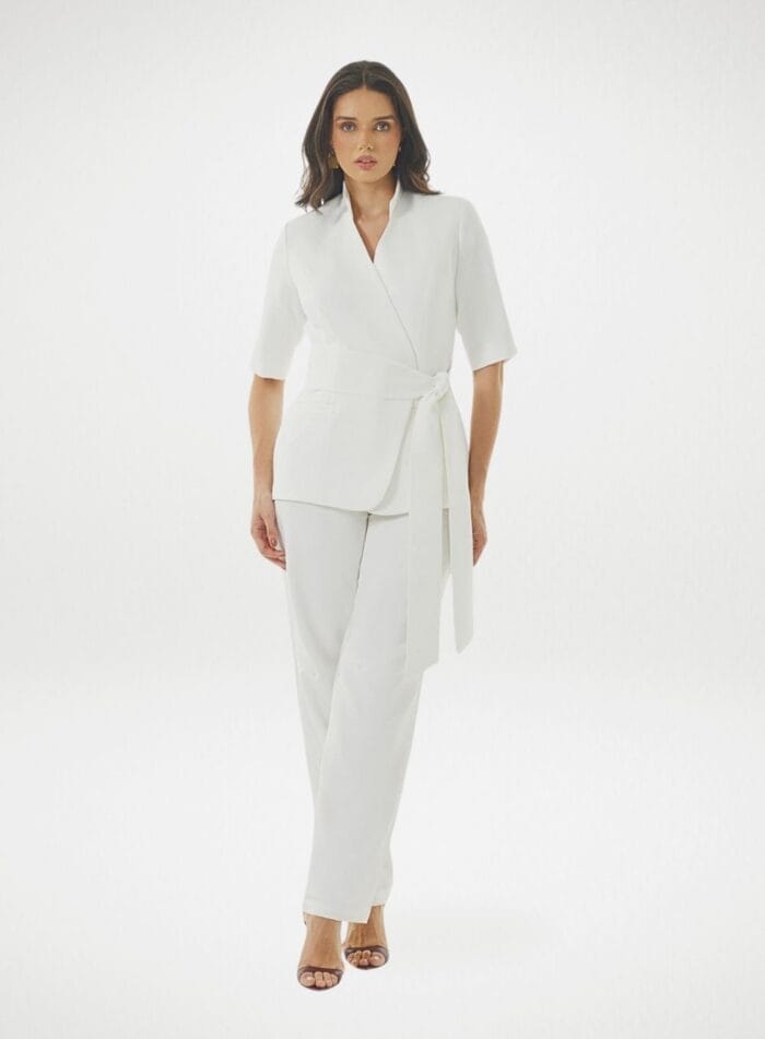 CALCA ANTONIA ARMORIAL OFF WHITE - Imagem 1