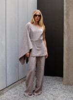 BLUSA CARLA ARM.2 CHOCO