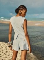 SHORT SARJA AZUL SKY - Imagem 2