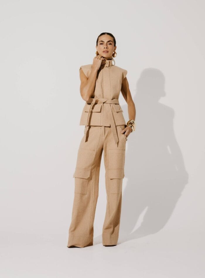 TRENCH BLOUSE TESSA HONEY - Imagem 3
