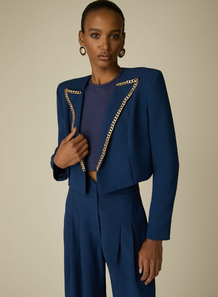 BLAZER ARIA NAVY BLUE - Imagem 4