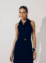 VESTIDO GOLA MAVIE ÍNDIGO - Imagem 2