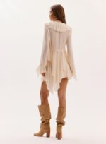 SAIA THAYANE BEGE/MARROM - Imagem 3