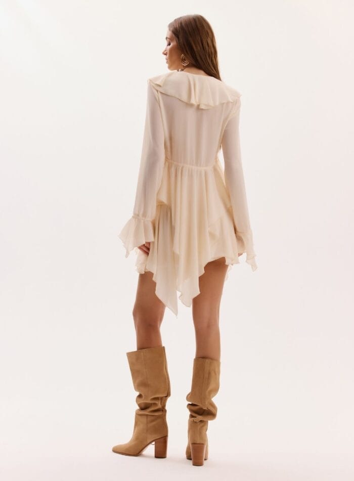 SAIA THAYANE BEGE/MARROM - Imagem 3