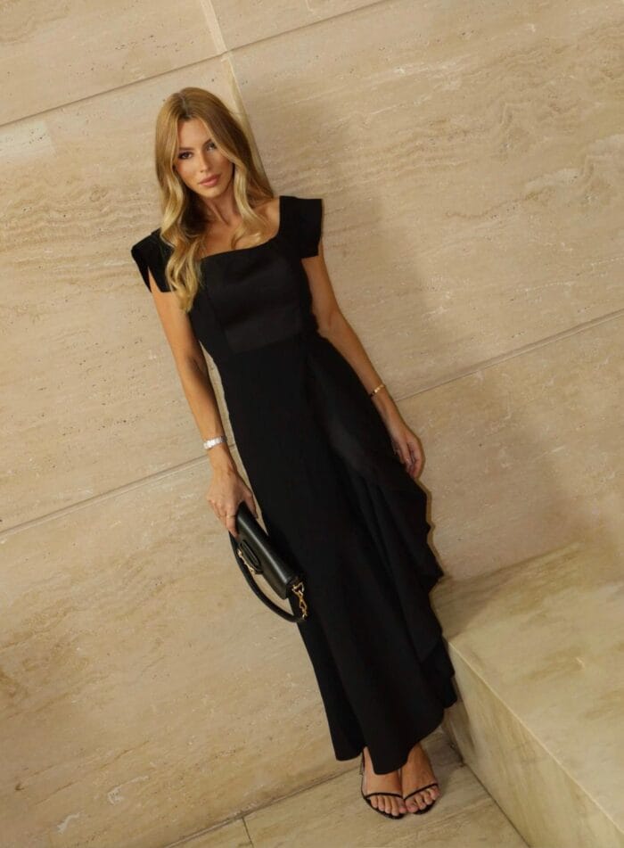VESTIDO GISELE ARM.2 PRETO - Imagem 1