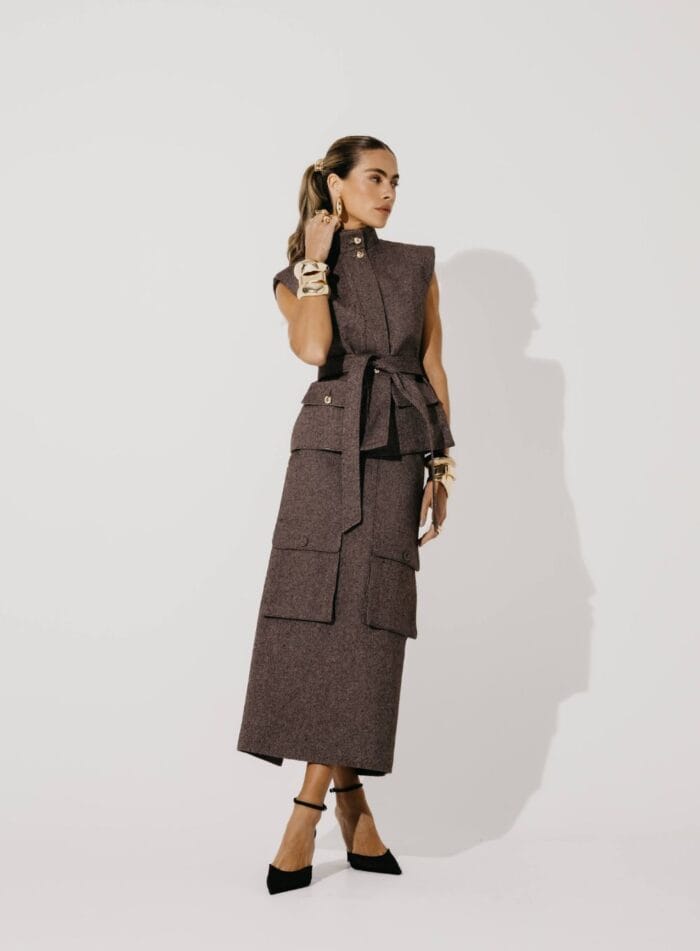 TRENCH BLOUSE TESSA BELGA - Imagem 3