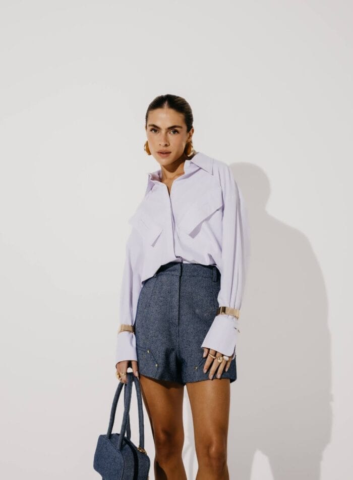 SHORT TESSA INDIGO - Imagem 4