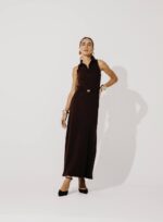 VESTIDO GOLA MAVIE CHOCO - Imagem 4