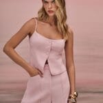 TOP ALCAS COSTAS VAZADA ROSA