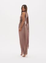 VESTIDO TULE VIOLET MARROM ANIS - Imagem 3