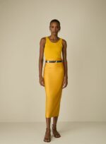 SAIA MIDI NICKI GOLDEN YELLOW - Imagem 4
