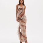 CONJUNTO BLUSA E SAIA LORENA ESTAMPADO VEIAS DO CERRAD