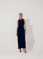 VESTIDO GOLA MAVIE ÍNDIGO - Imagem 3