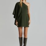 VESTIDO BRUNA ARM.3 VERDE MOSS