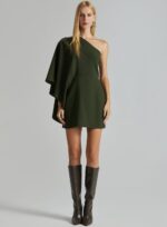 VESTIDO BRUNA ARM.3 VERDE MOSS