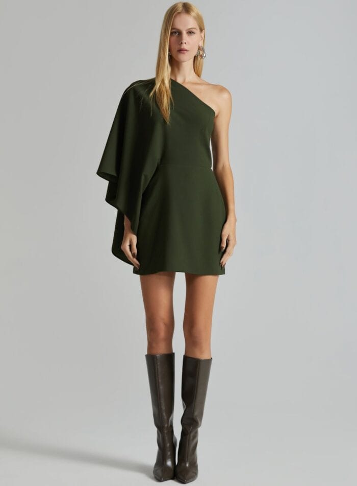 VESTIDO BRUNA ARM.3 VERDE MOSS - Imagem 1
