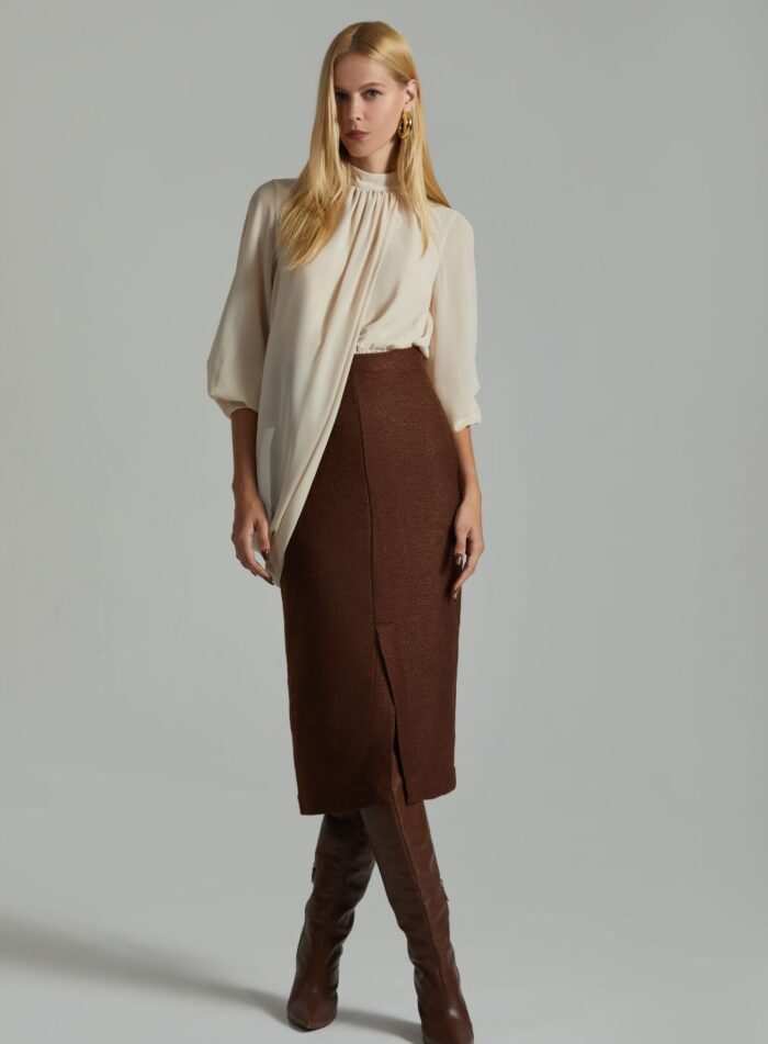 BLUSA CRIS ARM.3 CREME - Imagem 3