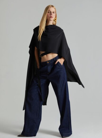 BLUSA ISABEL ARM.3 PRETO