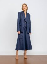 SAIA MIDI CECILIE DENIN - Imagem 3