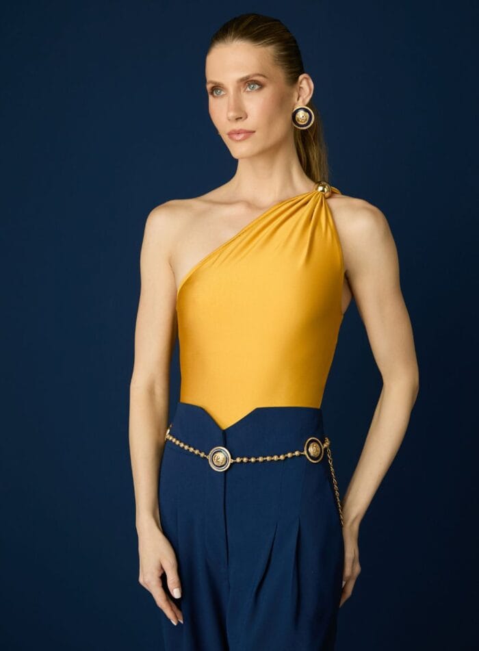 BODY NICKI GOLDEN YELLOW - Imagem 1