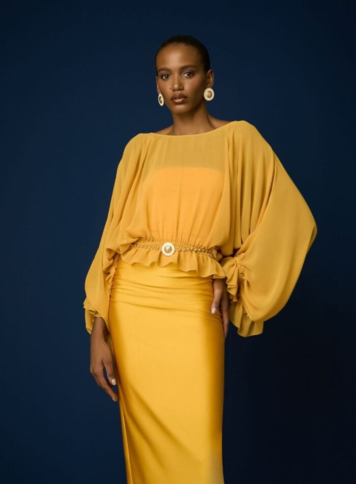 BLUSA JESS GOLDEN YELLOW - Imagem 1