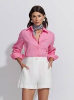 SHORT ALFAIATARIA COLORS OFF WHITE