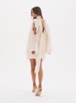 VESTIDO AOX BEGE ITALIAN - Imagem 5