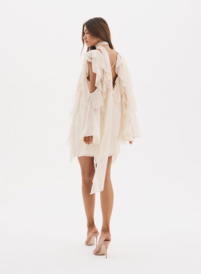 VESTIDO AOX BEGE ITALIAN - Imagem 5