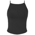 REGATA DECOTE RETO TRICOT PRETO