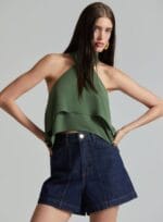 BLUSA MARIANA ARM.3 VERDE MOSS - Imagem 3