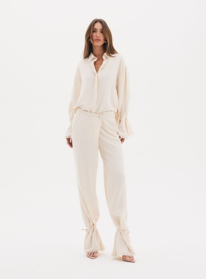 CAMISA BELINDA BEGE ITALIAN - Imagem 5
