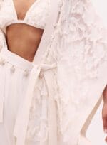 CONJUNTO CALCAS/KIMONO/TOP YASMIN BEGE LEBLANC - Imagem 3