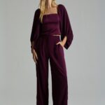 BLUSA BEATRIZ ARM.3 ROXO PROFUNDO