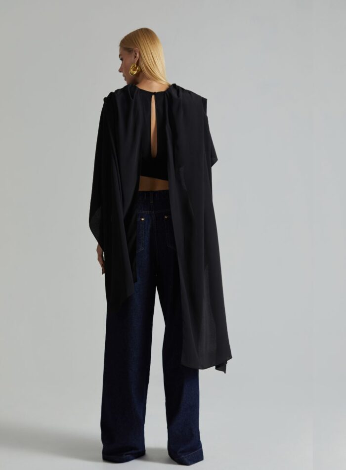 BLUSA ISABEL ARM.3 PRETO - Imagem 3