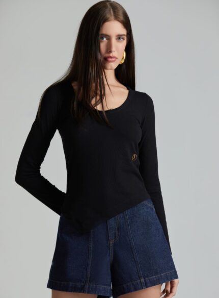BLUSA LETICIA ARM.3 PRETO