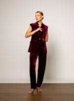 BLAZER SEM MANGA DARJA MERLOT - Imagem 3