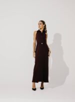 VESTIDO GOLA MAVIE CHOCO