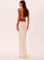 CONJUNTO TOP E SAIA AGATHA BEGE LEBLANC - Imagem 2