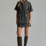 PARKA MELISSA ARM.3 CINZA INTENSO