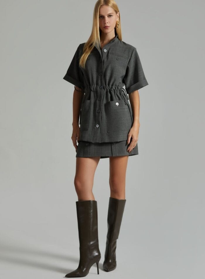 PARKA MELISSA ARM.3 CINZA INTENSO - Imagem 1