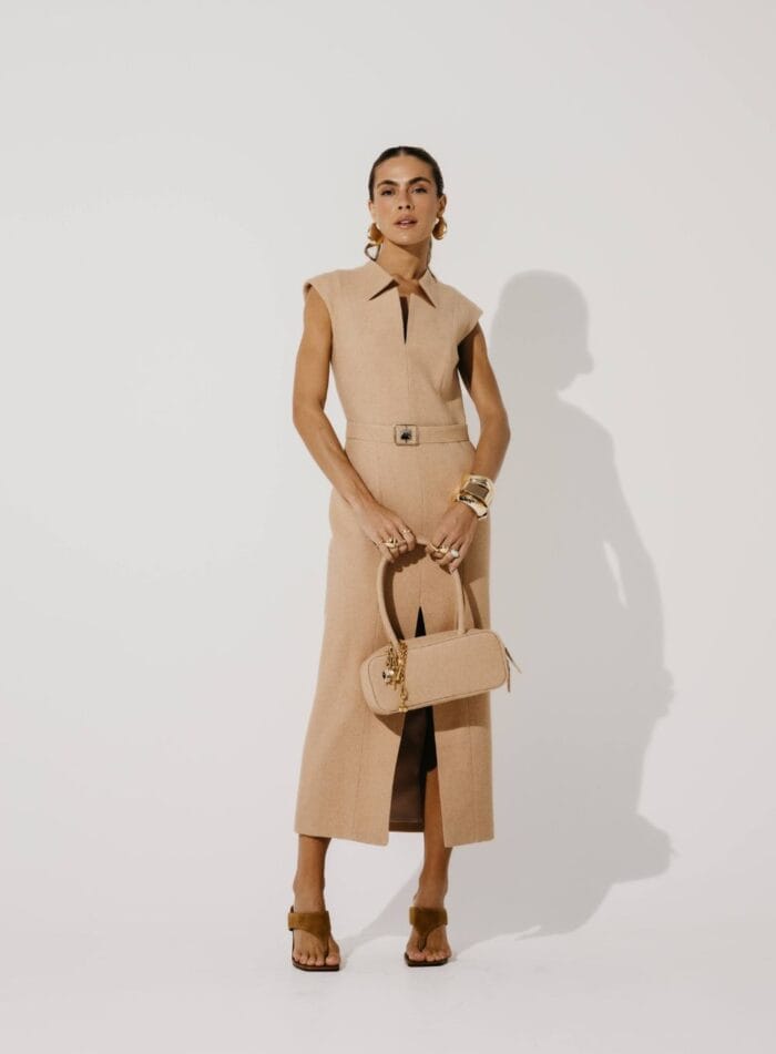 VESTIDO MIDI TESSA HONEY - Imagem 4