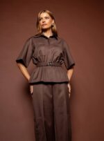 CAMISA MARGOT CHOCO