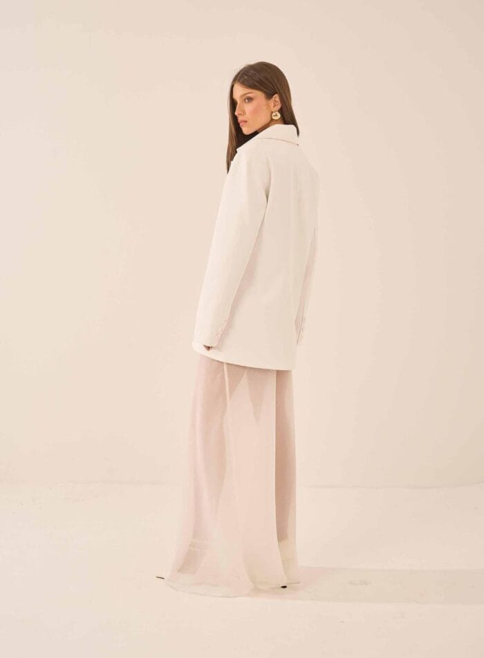 SAIA TRANSPARENCIA COM SOBREPOSICAO OFF WHITE - Imagem 5